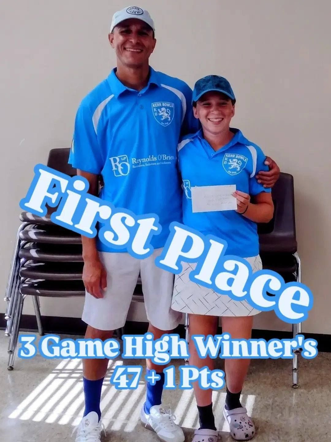 First place tournament winners