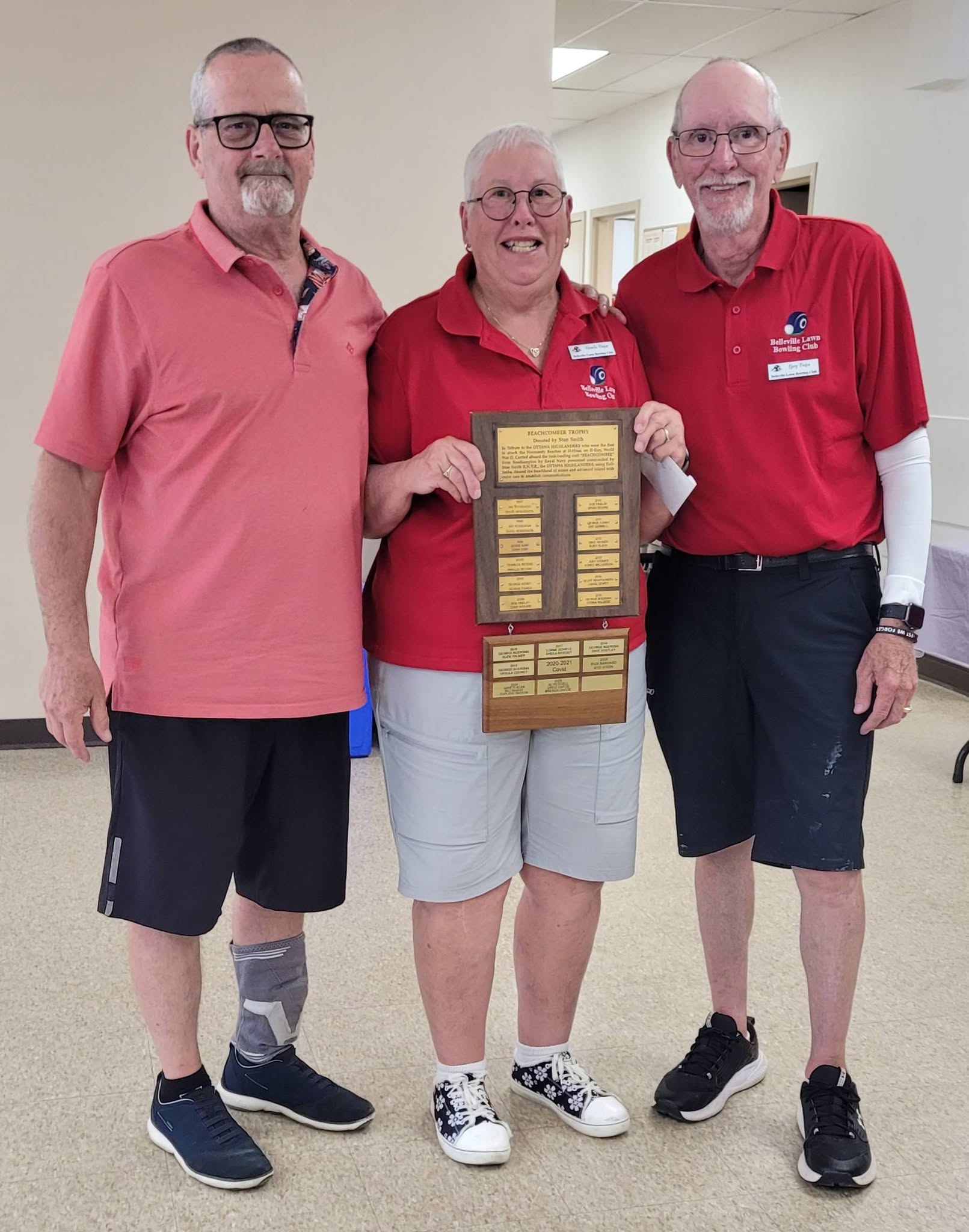 Beachcomber Trophy presentation